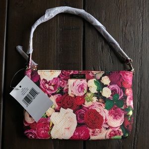 KATE SPADE Lolly Grant Street Floral Rose Wristlet